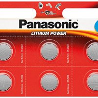 Батарейка литиевая CR 2025 Panasonic 6xBL 3V Original