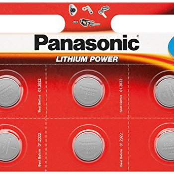 Батарейка литиевая CR 2025 Panasonic 6xBL 3V Original