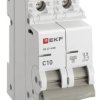 Выключатель автоматический 2P 10А 6кА C EKF ВА 47-63N PROXIMA (6)