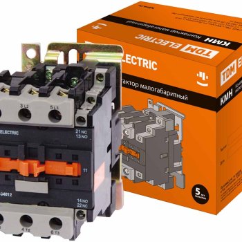 Контактор  40А 230В/АС3 1НО/1НЗ TDM КМН-34012 (10)