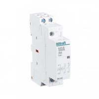 Контактор модульный 16А 230В 2НО DEKraft МК-103