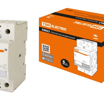 Контактор модульный TDM КМ63/2-63 1НО, 1НЗ (6)