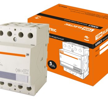 Контактор модульный TDM КМ63/4-32 3НО, 1НЗ (6)