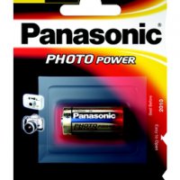 Батарейка CR123A Panasonic 1xBL (10/100)