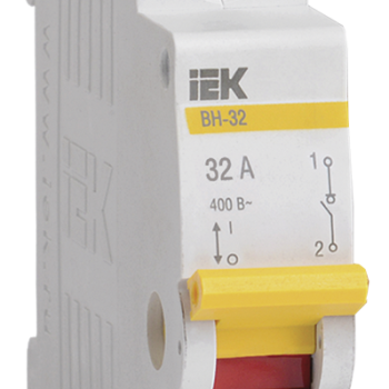 Выключатель нагрузки 1Р  32А IEK ВН-32 (12/240)