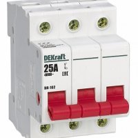 Выключатель нагрузки 3Р  25А DEKraft ВН-102 (4/48)