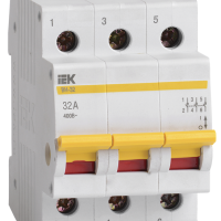 Выключатель нагрузки 3Р  32А IEK ВН-32 (4/80)