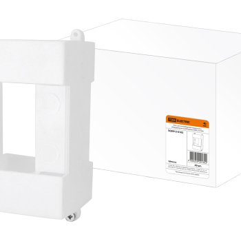 Бокс БОМ 3/4 на DIN для опломб 115x60x55мм TDM (16)