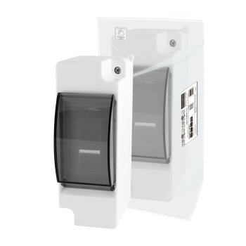 Бокс КМПн 1/2 IP30 140x52x80мм прозрачная крышка TDM Народный (90)