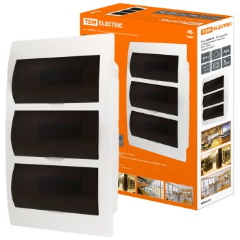 Бокс ЩРВ-П-36 IP40 503х342х102мм TDM (5)