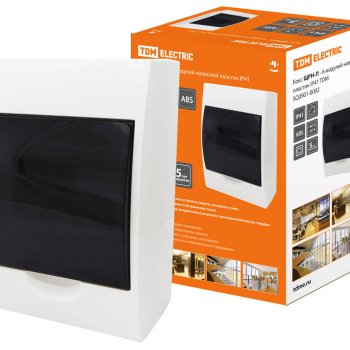 Бокс ЩРН-П- 6 IP40 200х148х95мм TDM (20)