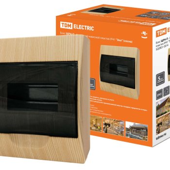 Бокс ЩРН-П- 8 IP40 200х184х95мм TDM Сосна (20)