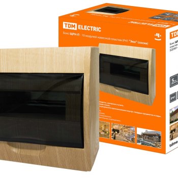 Бокс ЩРН-П-10 IP40 200х222х95мм TDM Сосна (20)