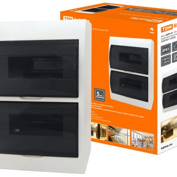 Бокс ЩРН-П-24 IP40 323х270х102мм TDM (10)