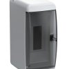 Бокс КМПн- 2 IP41 140х60х93мм черн. прозр. дверь IEK TEKFOR (12)