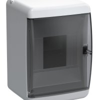 Бокс КМПн- 4 IP41 140х96х93мм черн. прозр. дверь IEK TEKFOR (12)