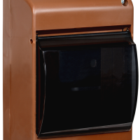 Бокс КМПн  2/4 крышка 140x93x83мм IEK Дуб (12)