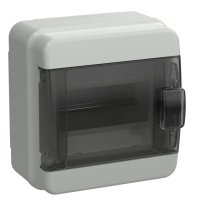 Бокс КМПн- 6 IP65 178х168х114мм черн. прозр. дверь IEK TEKFOR (4)