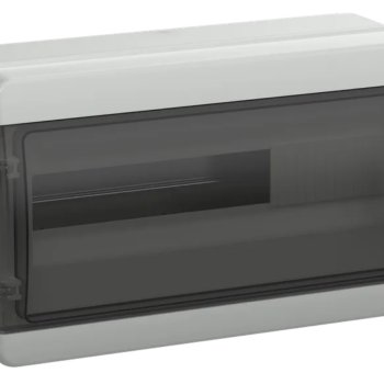 Бокс КМПн-18 IP65 245х408х153мм черн. прозр. дверь IEK TEKFOR
