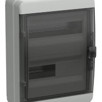 Бокс КМПн-24 IP65 410х300х153мм черн. прозр. дверь IEK TEKFOR