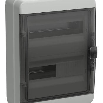 Бокс КМПн-24 IP65 410х300х153мм черн. прозр. дверь IEK TEKFOR