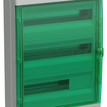 Бокс КМПн-54 IP65 560х408х153мм зелен. прозр. дверь IEK TEKFOR