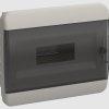 Бокс ЩРВ-П-12 IP41 240х290х102мм черн. прозр. дверь IEK TEKFOR