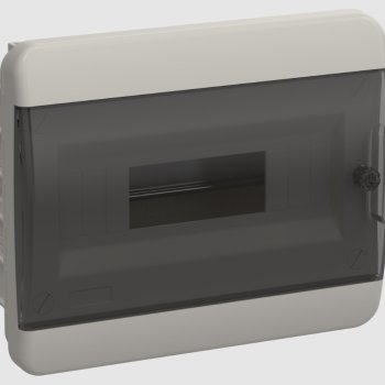 Бокс ЩРВ-П-12 IP41 240х290х102мм черн. прозр. дверь IEK TEKFOR