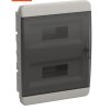 Бокс ЩРВ-П-24 IP41 385х290х102мм черн. прозр. дверь IEK TEKFOR