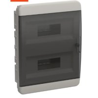 Бокс ЩРВ-П-24 IP41 385х290х102мм черн. прозр. дверь IEK TEKFOR