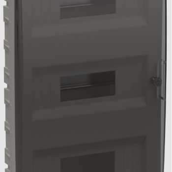 Бокс ЩРВ-П-36 IP41 535х290х102мм черн. прозр. дверь IEK TEKFOR