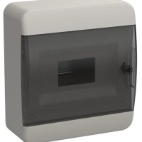 Бокс ЩРН-П- 8 IP41 240х218х102мм черн. прозр. дверь IEK TEKFOR