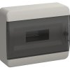 Бокс ЩРН-П-12 IP41 240х290х102мм черн. прозр. дверь IEK TEKFOR