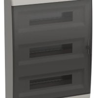 Бокс ЩРН-П-54 IP41 535х398х102мм черн. прозр. дверь IEK TEKFOR