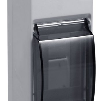 Бокс 1/2 IP30 140x50x65мм крышка (90)