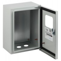 Щит ЩМПг-00 IP54 окно 290x220x175мм У2 серый Эра Simple (1)
