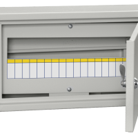 Щит ЩРН-18 IP31 265х440х120мм серый RAL7035 IEK