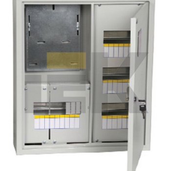 TITAN Корпус металлический ЩУРн-3/18 (560х440х165мм) IP31 IEK