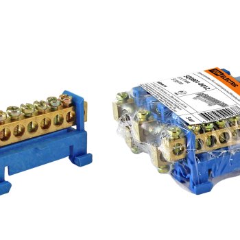 Шина "0" на DIN    8/1 TDM 6x9мм мал.изолятор (5)