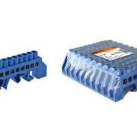 Шина "0" 10/1 TDM 8x12мм в изоляторе на DIN (200)