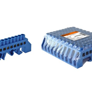 Шина "0" 10/1 TDM 8x12мм в изоляторе на DIN (200)