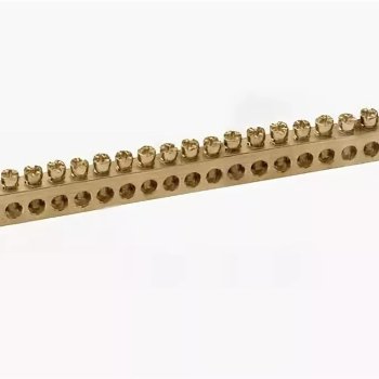 Шина "0" 20/2 IEK 6x9мм угловой изолятор (10/200)