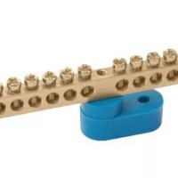 Шина нулевая  12/1 IEK 6x9мм угловой изолятор (10/500)