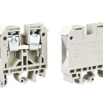 Зажим наборный ЗНИ-16мм2 (JXB100) серый     ИЭК