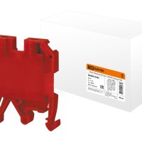 Зажим наборный TDM  6мм (JXB50А) красный (40)