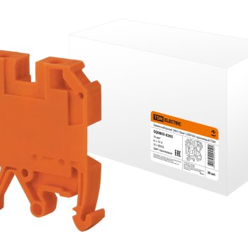 Зажим наборный TDM 10мм (JXB70А) оранжевый (30)