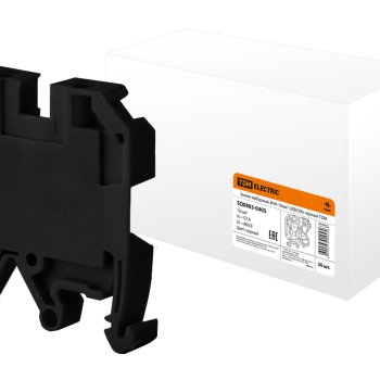 Зажим наборный TDM 10мм (JXB70А) черный (30)