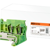 Зажим наборный ЗКБ TDM 3 вывода 2,5 мм2 PEN зеленый (50)