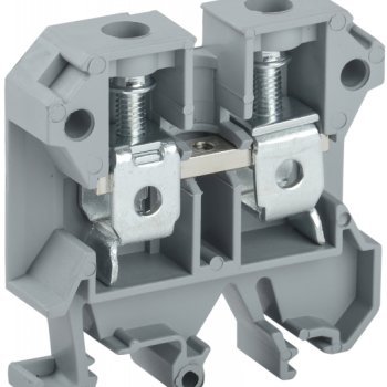 Клемма винтовая КВИ-16мм2 серая IEK (50)