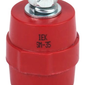 Изолятор IEK SM35 силовой M8 с болтом (10)